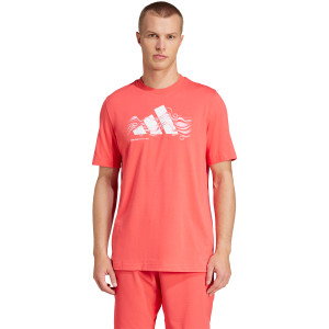 T-shirt ADIDAS graphic tennis melbourne technique