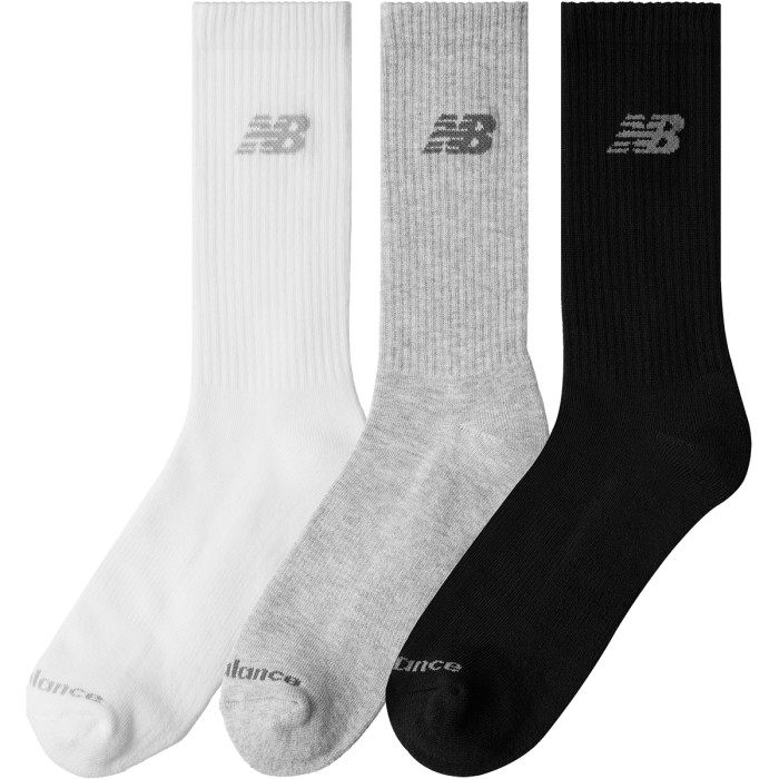 3 paires de chaussettes NEW BALANCE perf crew (mid) 3 paires de chaussettes NEW BALANCE perf crew (mid)