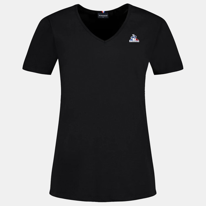 T-shirt LE COQ SPORTIF femme essentiel col v T-shirt LE COQ SPORTIF femme essentiel col v