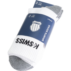 3 paires de chaussettes K-SWISS sport(mid) 3 paires de chaussettes K-SWISS sport(mid)