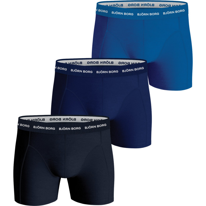 Pack de 3 boxers BJORN BORG sports coton stretch Pack de 3 boxers BJORN BORG sports coton stretch