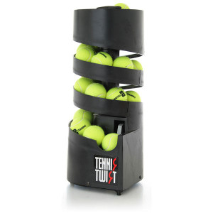 Tennis twist ball launcher