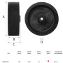 Pair of ejection wheels for TUTOR prolite