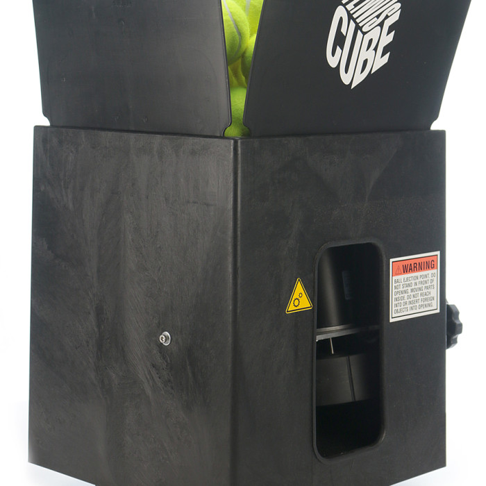 TUTOR cube battery-powered ball launcher