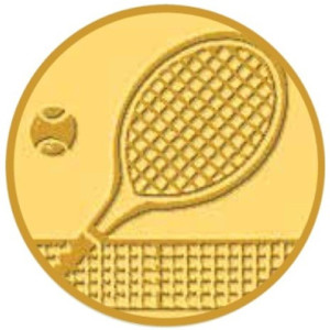 Pastilles medaille tennis (alu - 25mm) Pastilles medaille tennis (alu - 25mm)