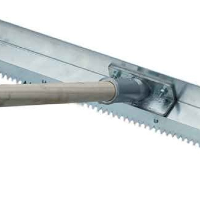 Alu scraper 70 cm with handle Alu scraper 70 cm with handle