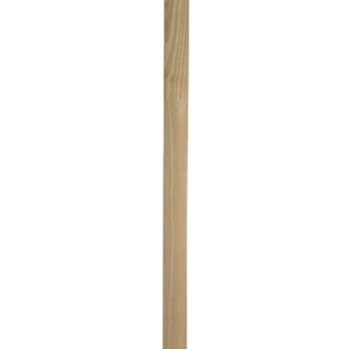 50 cm rubber rake with handle