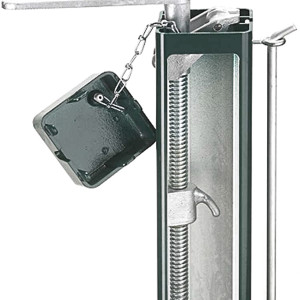 Pair of 80mm square tube aluminum posts with sleeves Pair of 80mm square tube aluminum posts with sleeves