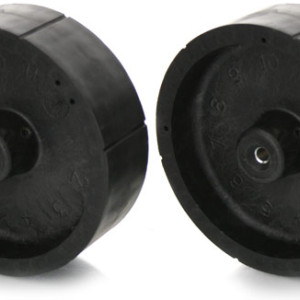 Pair of ejection wheels for TUTOR cube