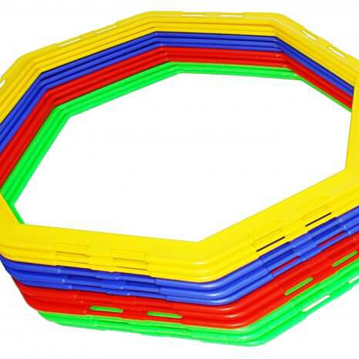 Set of 12 rhythmic octagons 45cm Set of 12 rhythmic octagons 45cm