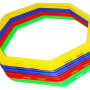Set of 12 rhythmic octagons 45cm