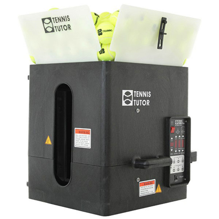 TUTOR plus player on 230v mobile ball launcher