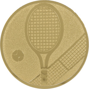 Pastilles medaille tennis (alu - 50mm)