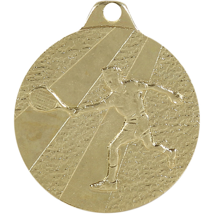 Medaille frappÉ fer tennis diametre 32mm