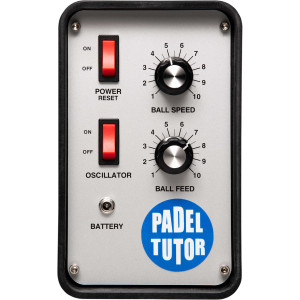 Ball launcher TUTOR padel mini batterie Ball launcher TUTOR padel mini batterie