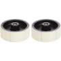 Pair of ejection wheels for padel mini