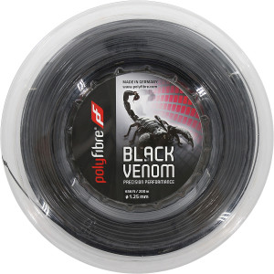 Black venom polyfiber spool (200 metres)