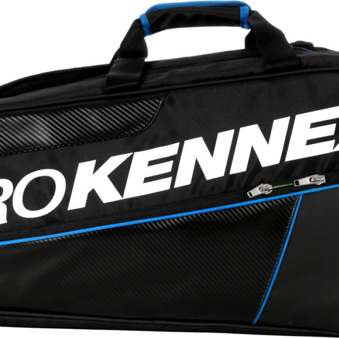 Tennis bag thermo PRO KENNEX double black/blue Tennis bag thermo PRO KENNEX double black/blue
