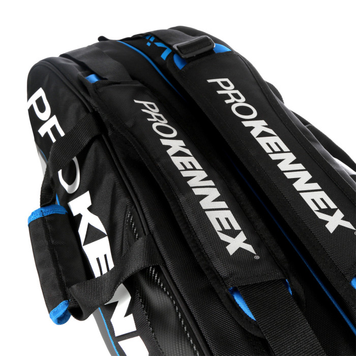 Tennis bag thermo PRO KENNEX double black/blue Tennis bag thermo PRO KENNEX double black/blue