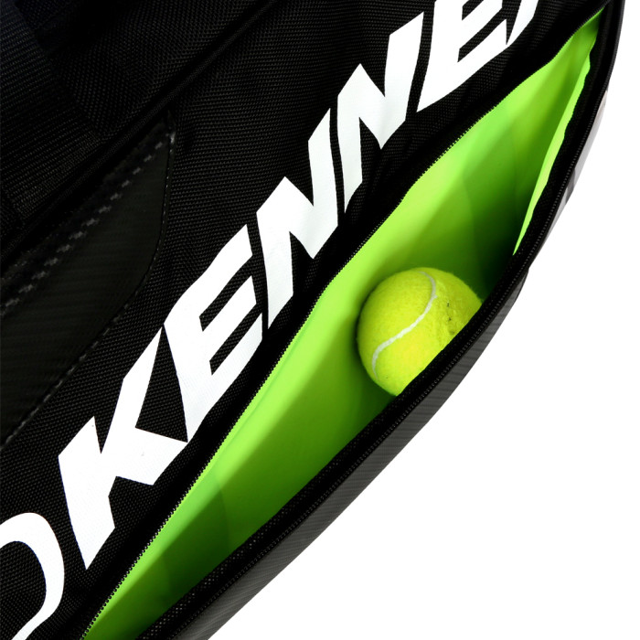 Tennis bag thermo PRO KENNEX double black/blue Tennis bag thermo PRO KENNEX double black/blue