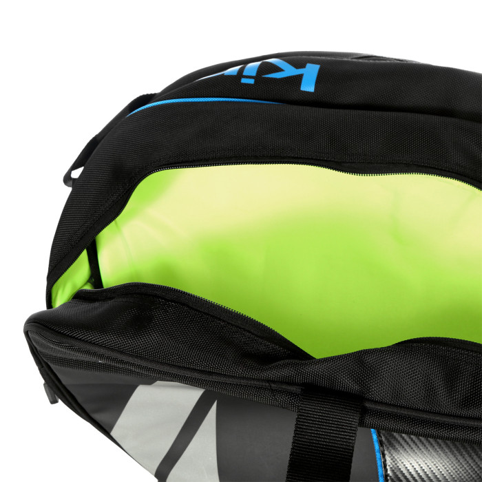Tennis bag thermo PRO KENNEX double black/blue Tennis bag thermo PRO KENNEX double black/blue