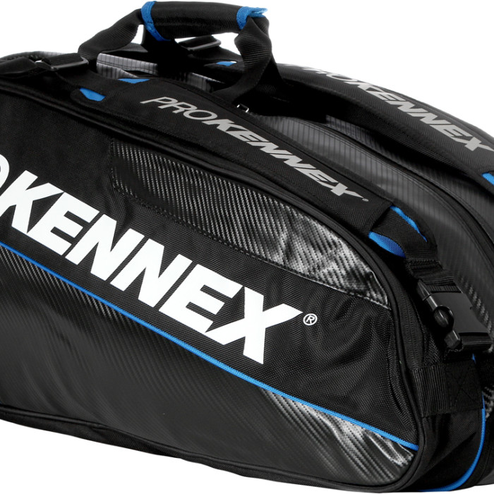 Tennis bag thermo PRO KENNEX triple black/blue Tennis bag thermo PRO KENNEX triple black/blue
