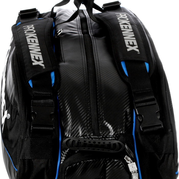 Tennis bag thermo PRO KENNEX triple black/blue Tennis bag thermo PRO KENNEX triple black/blue