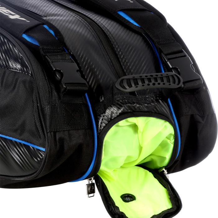 Tennis bag thermo PRO KENNEX triple black/blue Tennis bag thermo PRO KENNEX triple black/blue