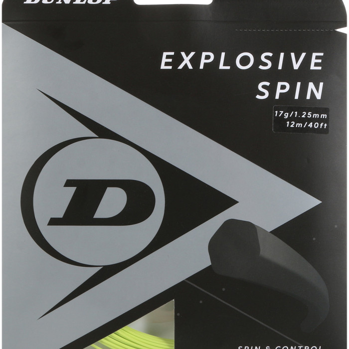 Cordage DUNLOP explosive spin (12 metres) Cordage DUNLOP explosive spin (12 metres)