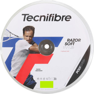 TECNIFIBRE razor soft string reel (200 metres) TECNIFIBRE razor soft string reel (200 metres)