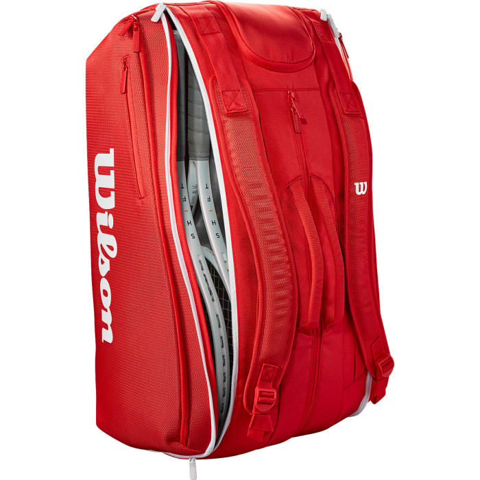 WILSON super tour bag red 2025 15 WILSON super tour bag red 2025 15