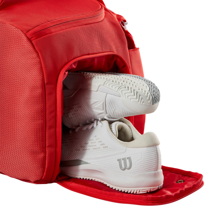 Duffle bag small WILSON super tour red 2025 Duffle bag small WILSON super tour red 2025