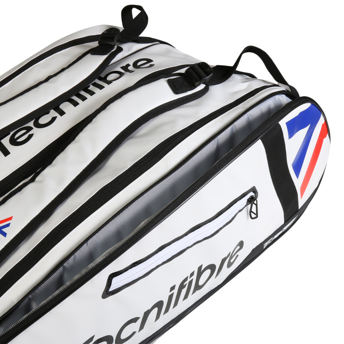 TECNIFIBRE tour endurance white 15r tennis bag TECNIFIBRE tour endurance white 15r tennis bag