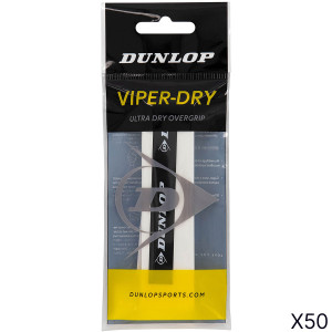 Lot de 50 surgrips DUNLOP viper-dry Lot de 50 surgrips DUNLOP viper-dry