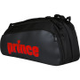PRINCE tour 2 comp bk/pop rd tennis bag PRINCE tour 2 comp bk/pop rd tennis bag