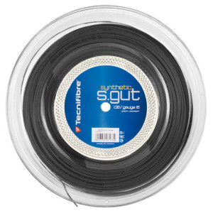 Bobine TECNIFIBRE synthetic gut noir (200 metres)