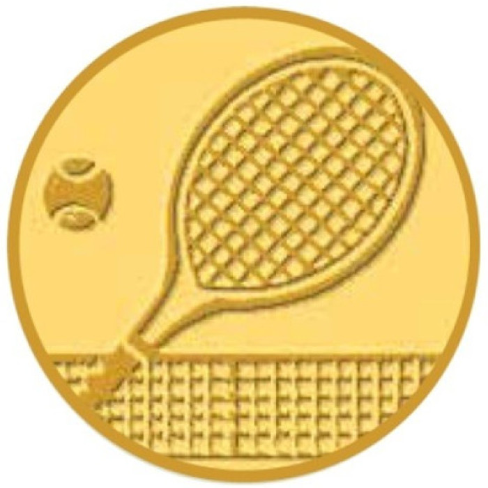 Pastilles medaille tennis (alu - 25mm)