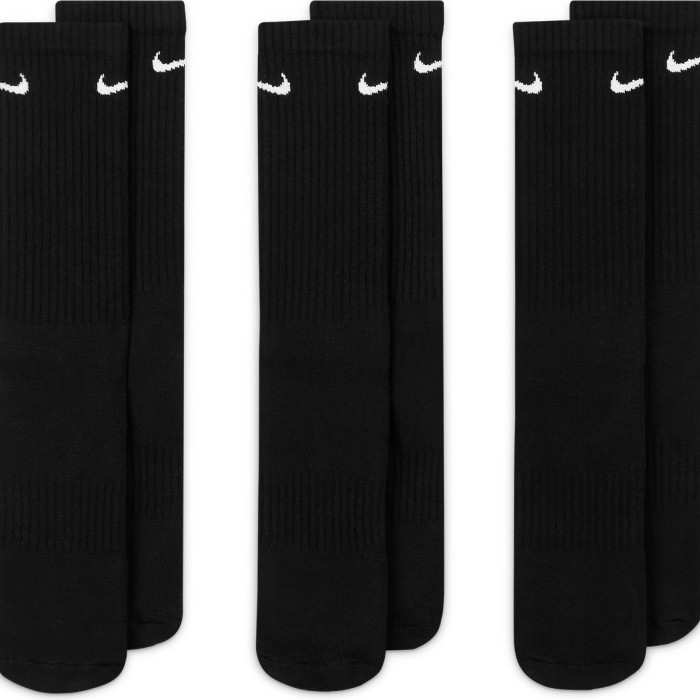 3 pairs of NIKE cushion everyday socks (mid)