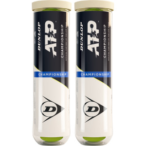 Bipack of 4 DUNLOP atp championship balls Bipack of 4 DUNLOP atp championship balls