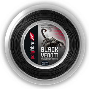 Black venom polyfiber spool (200 metres)