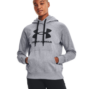 Sweat UNDER ARMOUR femme rival fleece logo a capuche