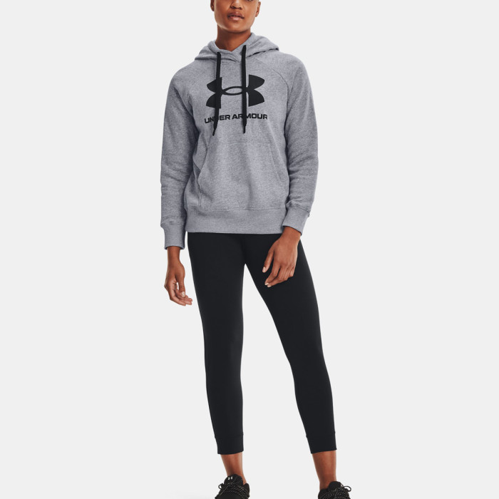 Sweat UNDER ARMOUR femme rival fleece logo a capuche Sweat UNDER ARMOUR femme rival fleece logo a capuche