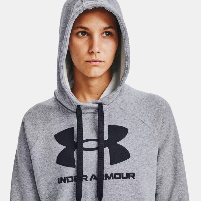 Sweat UNDER ARMOUR femme rival fleece logo a capuche Sweat UNDER ARMOUR femme rival fleece logo a capuche