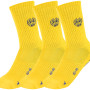 Pack of 3 pairs of BIDI BADU matayo crew socks