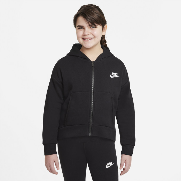 Junior girls NIKE club zip hoodie