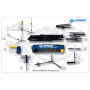 TALBOT-TORRO kombi badminton net kit