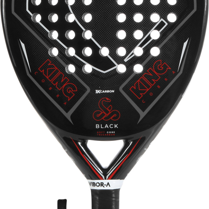 VIBOR-A king cobra black 2020 1k padel racquet