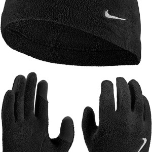 NIKE fleece cap and gloves set