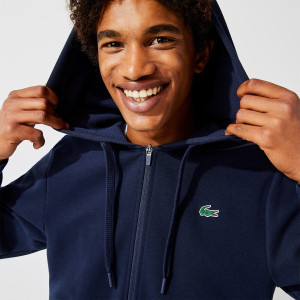 LACOSTE hoodie fz core perrformance LACOSTE hoodie fz core perrformance