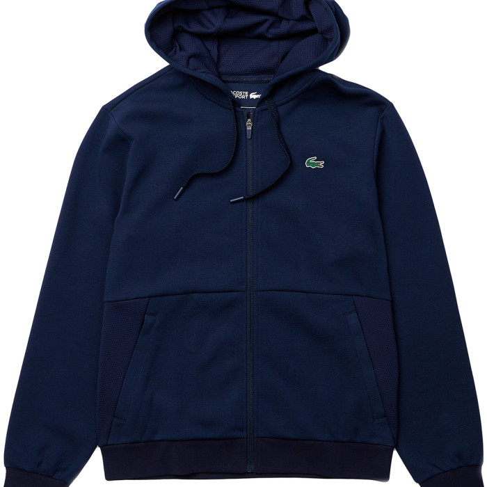 LACOSTE hoodie fz core perrformance LACOSTE hoodie fz core perrformance